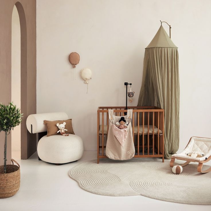 Chambre de bébé : l’agencer avec matériaux sains