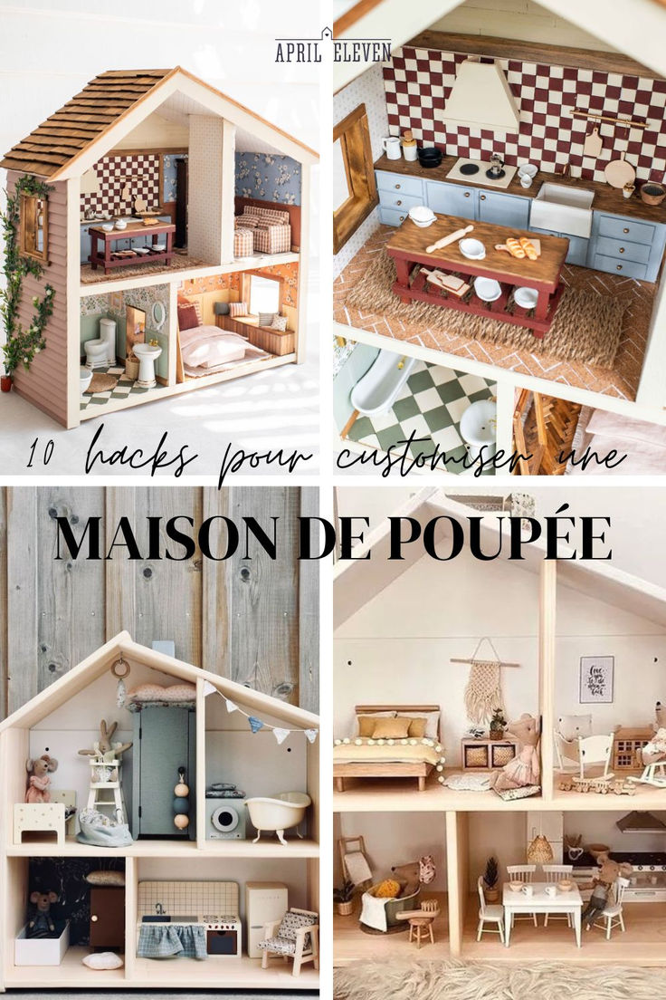 10 astuces pour customiser la maison de poupée FLISAT Ikéa