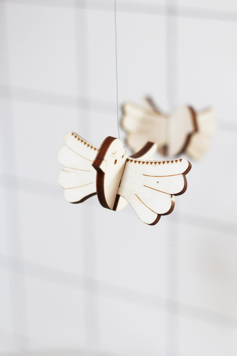 Mobile oiseau en bois - APRIL ELEVEN