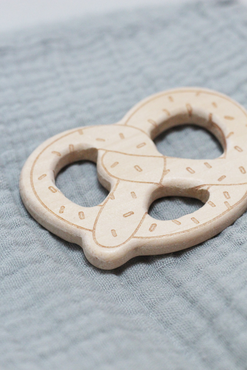 Pretzel 2025 teething ring