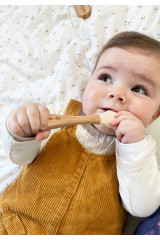 Petite cuillère en bois pour premier repas de bébé - Redecker