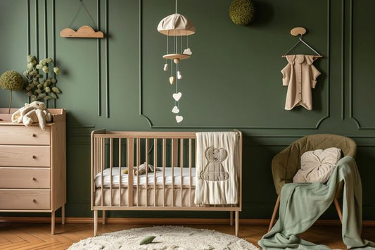 3 couleurs pour la déco d'une chambre de bébé garçon