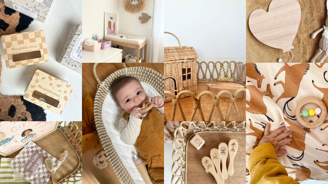 10 idées de cadeau naissance personnalisé en bois (à offrir à bébé)