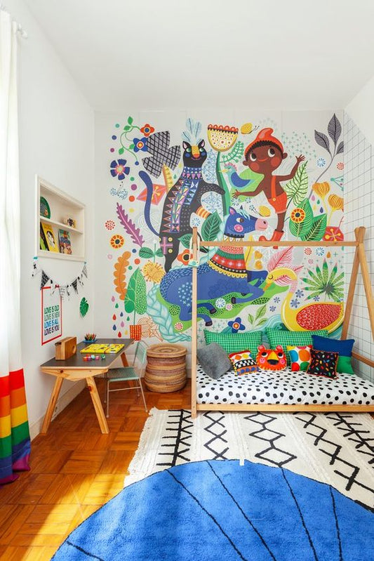 Un mur arty dans la chambre de nos enfants, bonne ou mauvaise idée ?