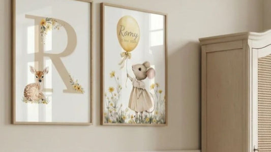 Affiches personnalisées : notre sélection cadeau enfant