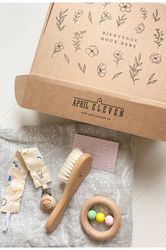 Nos différents coffrets de naissance personnalisés