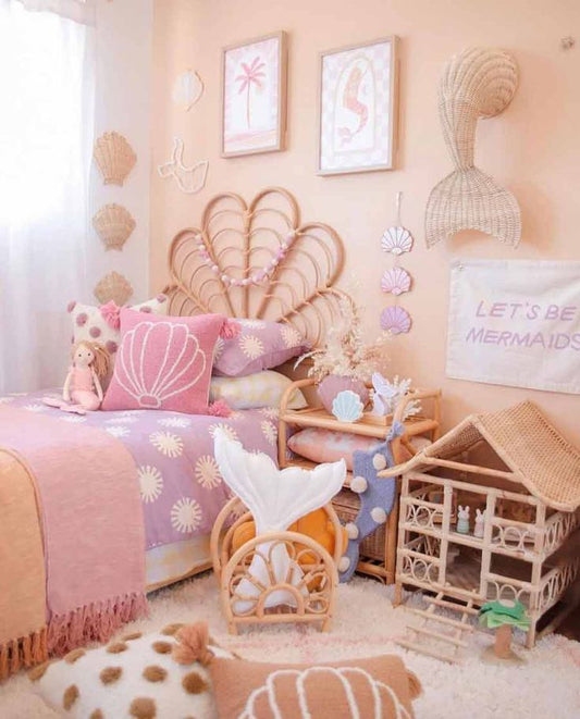Créer une ambiance sirène dans la chambre de nos filles - APRIL ELEVEN