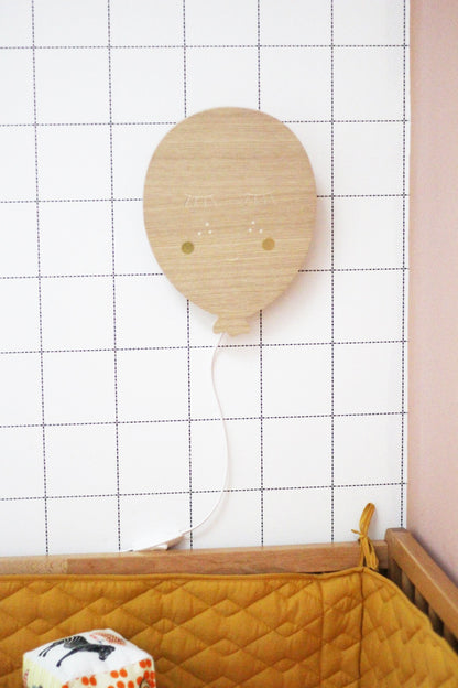 Applique ballon en bois - APRIL ELEVEN