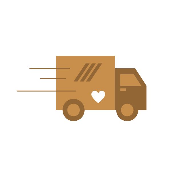 Dessin camion livraison rapide