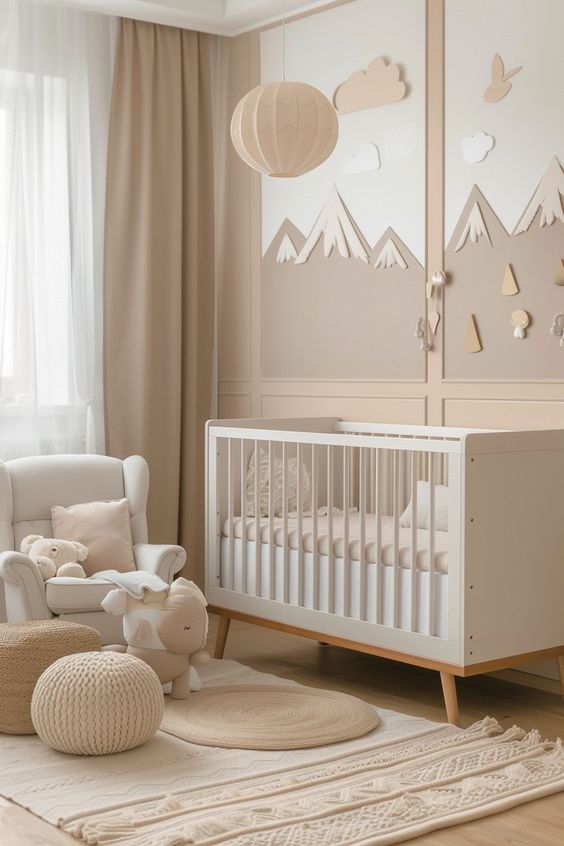 chambre bébé suede