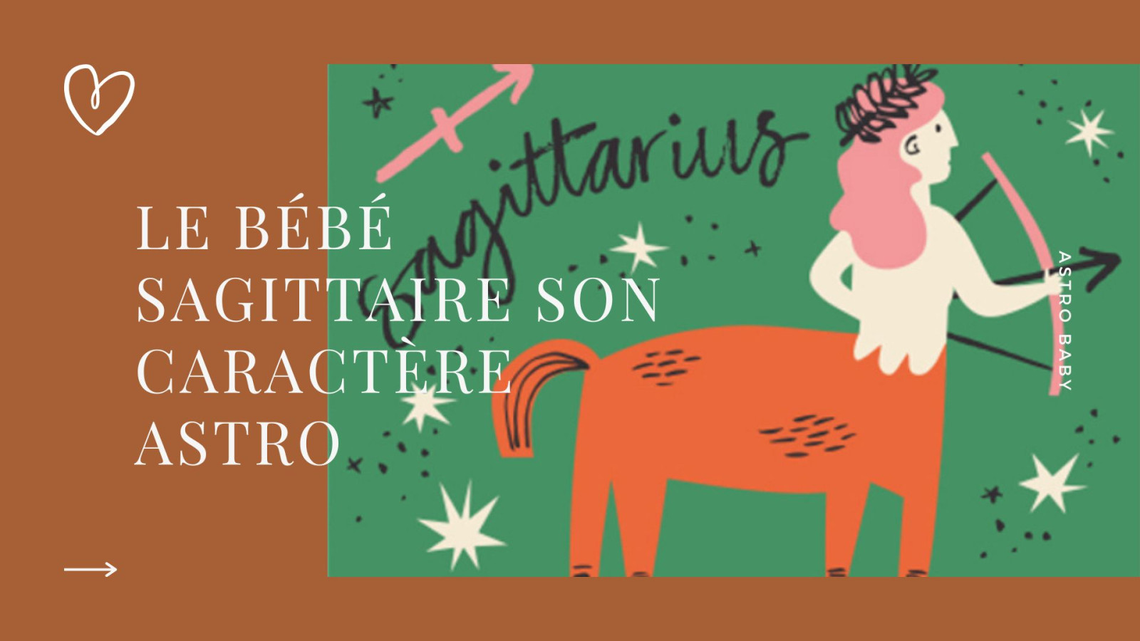 Le b b Sagittaire son caract re astro April Eleven