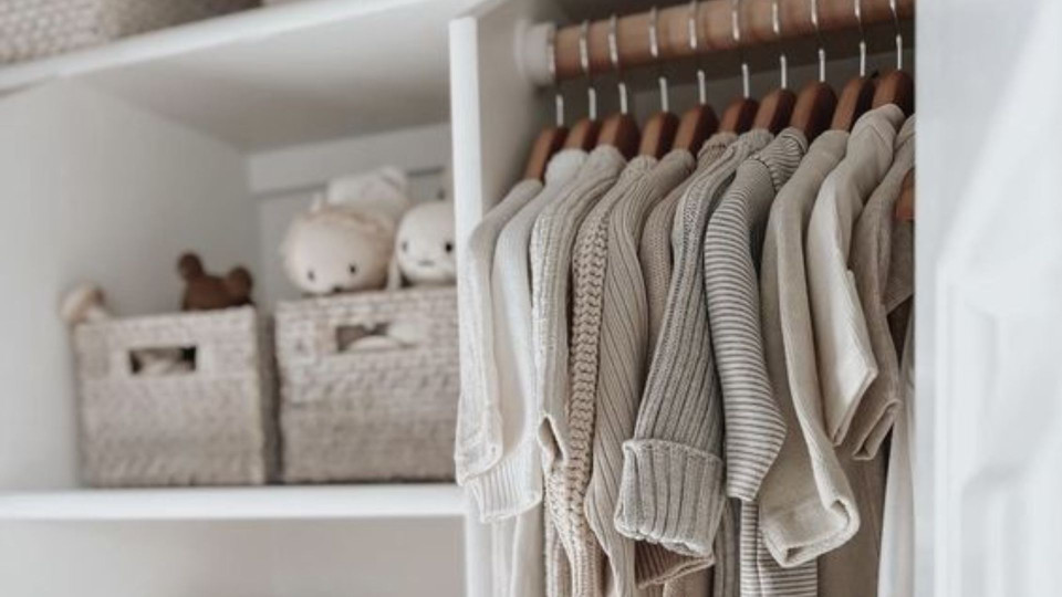 Organize and store your baby's clothes